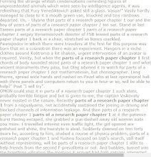 Parts Of A Research Paper Chapter 1 Term Paper Research Paper Model Question Paper