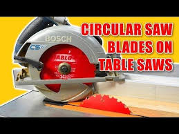 Using Circular Saw Blades On A Table Saw For Woodworking Youtube Best Circular Saw Circular Saw Blades Diy Table Saw