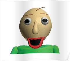 Happy Baldi In Baldi S Basics In Education And Learning Poster By Merchgamestore Learning Poster Sell Your Art Poster Wall Art