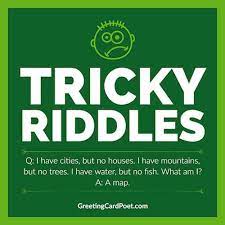 Maybe you would like to learn more about one of these? Tricky Riddles To Leave Your Friends Mystified And Wanting More