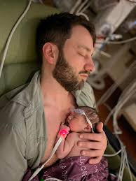 ✨Stella Catherine, born March 5th at 6:20 am. 6 lbs, 12 oz. Labor and  delivery was quick and smooth! Mom is doing great and Stella is doing well  considering her heart condition.