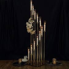 It's elegant and simple for. 57 Tall Gold Candelabra Candle Holder Glass Centerpiece Wedding Decorations Chandeliers Ceiling Fixtures Patterer Home Garden
