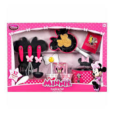 Disney Minnie Mouse 2016 Cooking Set Playset Set 4 Minnie Mouse Toys Doll Diy Crafts Little Girl Toys