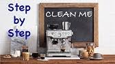 High quality cad blocks in dwg format. Sage Barista Express Cleaning Cycle Quick Guide Youtube
