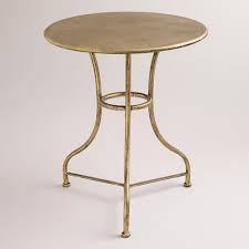 Eden Table Rough Luxe Lifestyle Friday Fun Stuff Cheap Chic Side Tables Under 200 One Could Find An Old Metal Table Or In 2020 Gold Side Table Accent Table Furniture