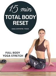 According to an ancient text, the yoga sutras, compiled by the sage patanjali in 150 bce, pranayama is the fourth of the classical eight limbs of yoga. Amazon Com 15 Min Total Body Reset Full Body Yoga Stretch Gayatri Yoga Krystsina Matskevich Krystsina Matskevich Movies Tv