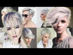 Don't worry—they're all crazy easy to copy. 30 Best Pixie Haircuts 2018 2019 Short Gray Hair Gray Hairstyles And Shorts Hair Ideas Youtube