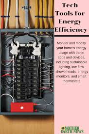 Diy home electrical tips & guides. Tech Tools For Energy Efficiency Mother Earth News Energy Efficiency Energy Usage Home Electrical Wiring