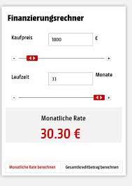 Ob finanzierung, oder consor finanz (kreditkarte), es passt einfach. Media Markt Ratenzahlung Und Finanzierung Online Infos Und Bedingungen