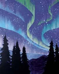 You need the dark in order to show the light. next, i will expound a bit about my process and how to paint northern lights even if you are a beginner and new to painting with bob ross. Beginner Northern Lights Painting Easy Painting Inspired
