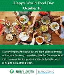 Happy World Food Day October 16 It Is Very Important That We Eat The Right Balance Of Fruits And Vegetables Every Day To Keep H Healthy Recipes Healthy Food