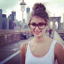 Pin By Abbi On Hairstyles For Long Hair Taylor Marie Hill Women Cute Glasses