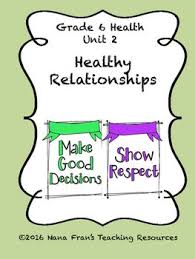 Healthy Relationships Grade 6 Health Unit 2 Awesome Elementary Tpt Products Health Lesson Plans Health Education Health Activities