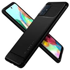 Samsung galaxy a71 hands on, camera, features, india price | hindi. Spigen Rugged Armor Samsung Galaxy A71 Hulle Schwarz