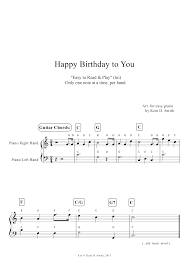 This large staff is called the grand staff (or great stave in uk english), and each individual staff within is identified with its own musical symbol called a clef. Easy Piano Sheet Music For Beginners With Notes Best Music Sheet