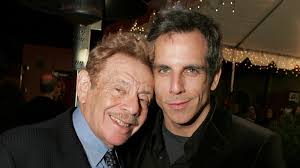 New York. 1978. Ben Stiller with his father, Jerry.