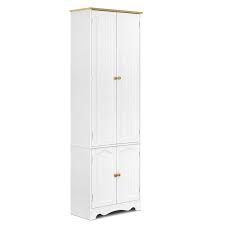 Shop online at canadian tire; Buy Artiss 6 Tier Wooden Kitchen Pantry Cabinet White Grays Australia