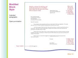 Full Block Style Letter With Open Punctuation Easy Block Letters