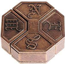 Ships from and sold by amazon us. Hanayama Puzzles Of Japan News Cast Metal Brain Teaser Puzzle From Level 6 2 Pieces Buy Online In Monaco At Monaco Desertcart Com Productid 158303827