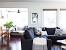 Modern Blue Sofa Living Room