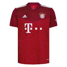 Kit fc bayern trikot 21 22 leak. Adidas Fc Bayern Munchen Herren Heim Trikot 2021 22 Rot Weiss Fussball Shop