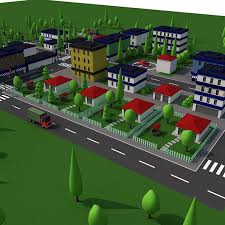 Low Poly City Pack 3d Model And Object For City Modelling 3d 3dmodel 3ddesign Bigcity Buildings Cartoon Cartoonbu City Cartoon Low Poly 3d Models City