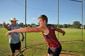 Matthew denny is an australian athlete specialising in the discus throw. Matthew Denny Takes The Long Road To Rio The Courier Mail