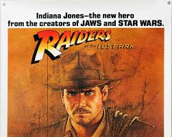 Raider's of the lost ark minimalist movie poster/sticker poster. Raiders Of The Lost Ark One Sheet Usa
