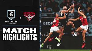 Best essendon bombers vs adelaide crows prediction. Port Adelaide V Essendon Highlights Round 17 2020 Afl Youtube