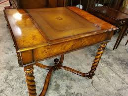 Maybe you would like to learn more about one of these? Theodore Alexander Game Table W Game Pieces And Reversible Top Beautiful Details Long Valley Traders