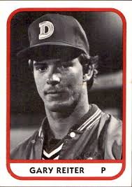 1981 Durham Bulls TCMA #24 Gary Reiter Fostoria Ohio Bowling Green Baseball  Card