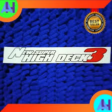 Bus games, high deck, luxury bus, audi a6, mercedes benz, geek stuff, instagram posts, supreme, wallpaper. Sticker New Super High Deck 3 Sticker Mobil Elf Bis Sticker New Shd 3 Sticker Bismania Jumbo Shopee Indonesia