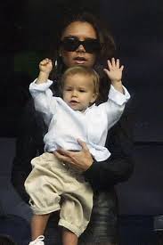 Match of the day 2. Victoria Beckham S Children Brooklyn Romeo Cruz Harper As Babies See The Cute Photos Hello