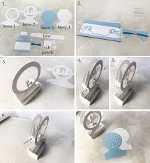 Download 3d Paper Snow Globe Box Cards
