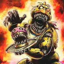 Fnaf 2 (vr) is the only game mode without a tape. Nightmare Chica Cupcake Five Nights At Freddys 4 Animation Horror Liebe