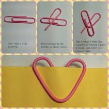 Heart Paperclip Diy Cool School Supplies Diy Back To School Supplies Diy Back To School
