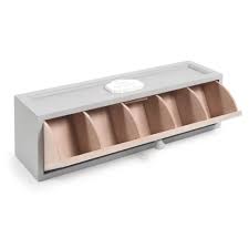 Boite A The Grise 10 X 37 Cm Maison Du The Disenos De Cajas De Madera Talleres De Manualidades Teteras