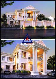 Denah rumah modern dan mewah 3 kamar. Rumah Klasik Classic Mewah Modern Sederhana Jawa Indonesia Arsitek