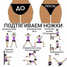 комплекс упражнений для похудения в домашних условиях для девушек Pin On Sport