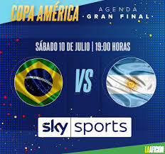 Fecha, hora y canal de la final de copa américa la selección de argentina buscará ante brasil su trofeo número 15 de la copa américa. As7 4ygoyyewqm