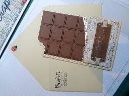 Coccinellenellescrap Blogspot Fr Une Carte Gourmande Cartes D Anniversaire Masculines Carte Tablette De Chocolat