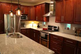 cherry cabinets kitchen