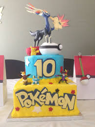 Pokemon X Y Cake Tlcakes Brentwood Ca Pokemon Birthday Cake Pokemon Cake Anime Cake
