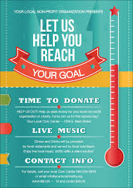 Free fundraising thermometers creative images. Fundraising Thermometer Postcard Mailer