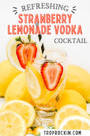 Check spelling or type a new query. Strawberry Lemonade Vodka Drink Refreshing Trop Rockin