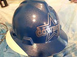 Airbrushed Cowboys Hard Hat Hard Hat Hats Cowboys