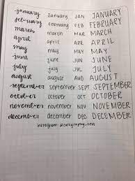 Add stickers, images, photos, and graphics by searching through canva's immense media library filled with free and premium elements. Month Fonts For Your Bullet Journal Ideen Furs Zeichnen Bastelarbeiten Bullet Journal