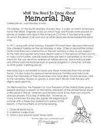 memorial day free worksheet squarehead teachers