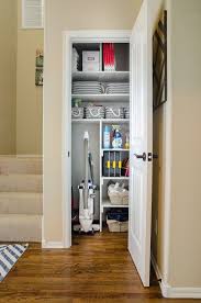 Today i am sharing a collection of ideas for using the ikea pax wardrobe system to create a highly functional and efficient clothing storage and closet organization system in your home. This Clever Idea Quadruples The Storage Possibilities In A Tiny Coat Closet Popsugar Small Closet Storage Cleaning Closet Organization Build A Closet