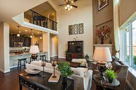 Searching homes for sale in riverstone, lethbridge, ab has never been more convenient. Crimson Plan At Riverstone Auburn Manor American Traditional Living Room Houston By Meritage Homes Houzz